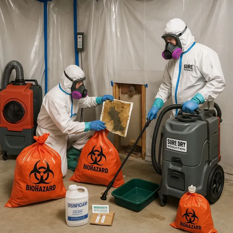 Contaminated Water Handling Protocols process in Carle Place, NY